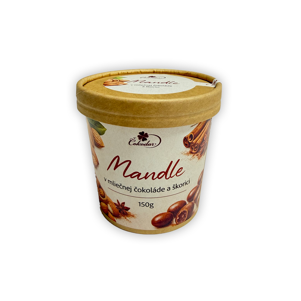 Mandle so škoricou
